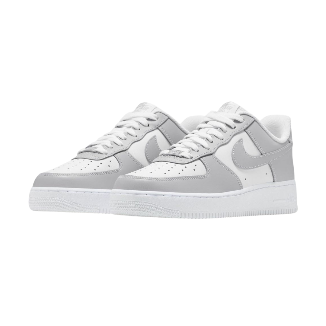 Nike Air Force 1 Cinza e Branco Novo