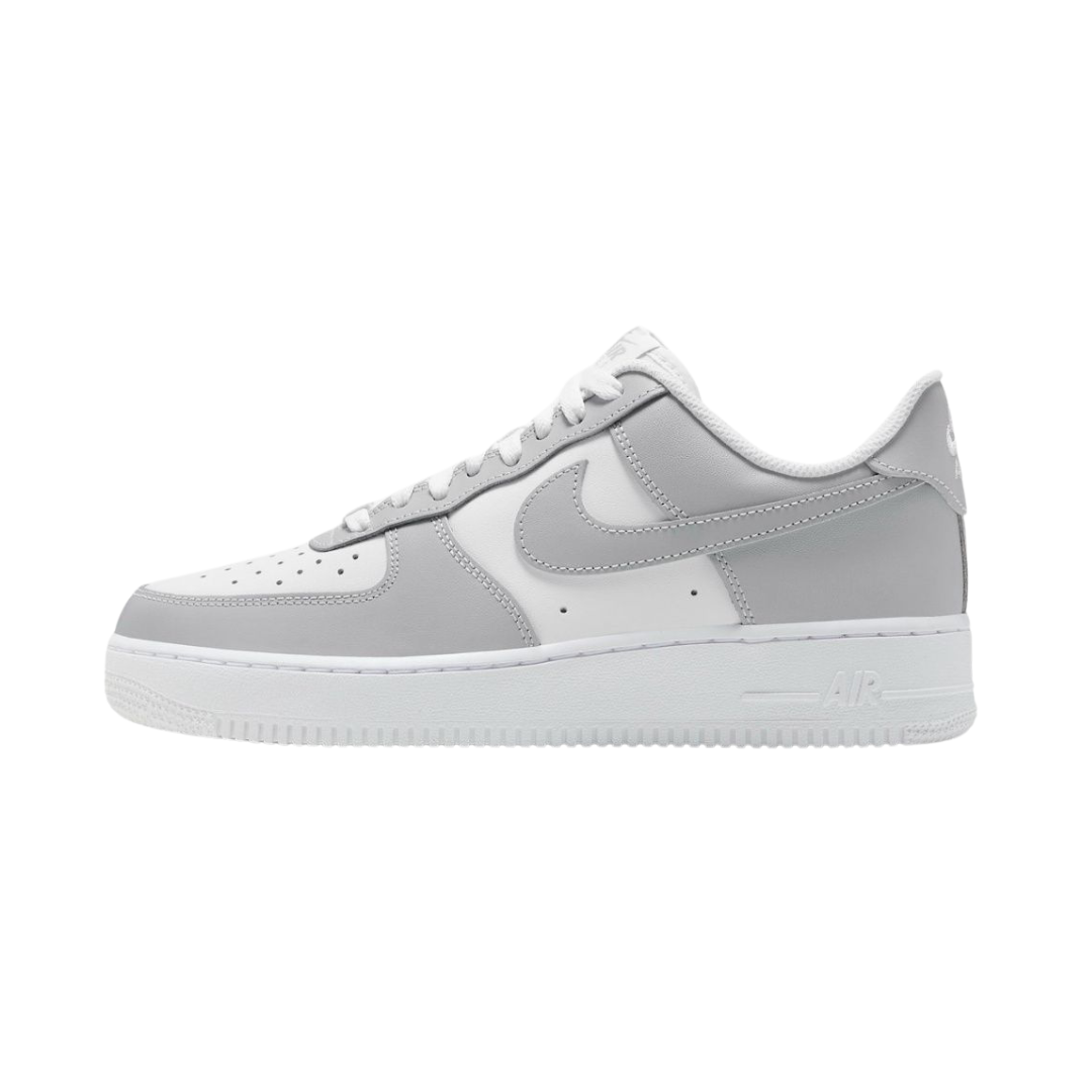 Nike Air Force 1 Cinza e Branco Novo