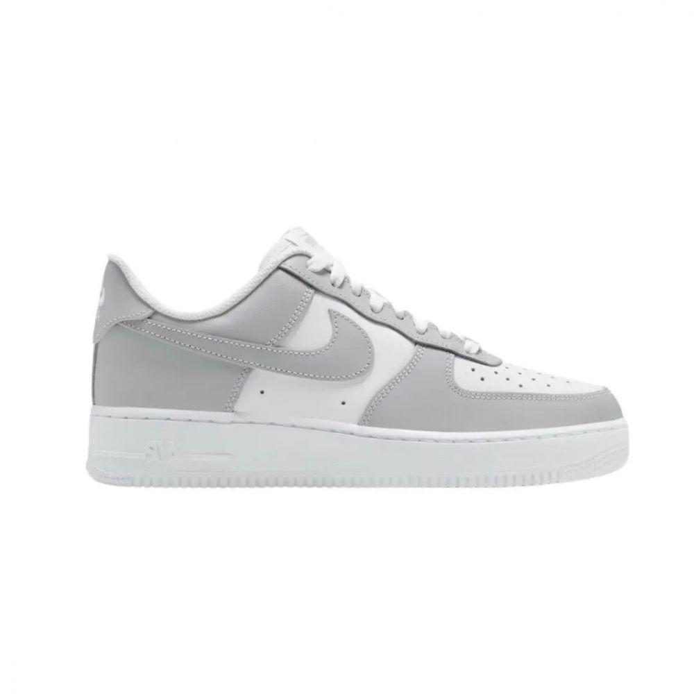 Nike Air Force 1 Cinza e Branco Novo