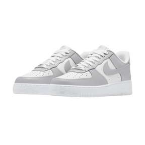 Nike Air Force 1 Cinza e Branco Novo