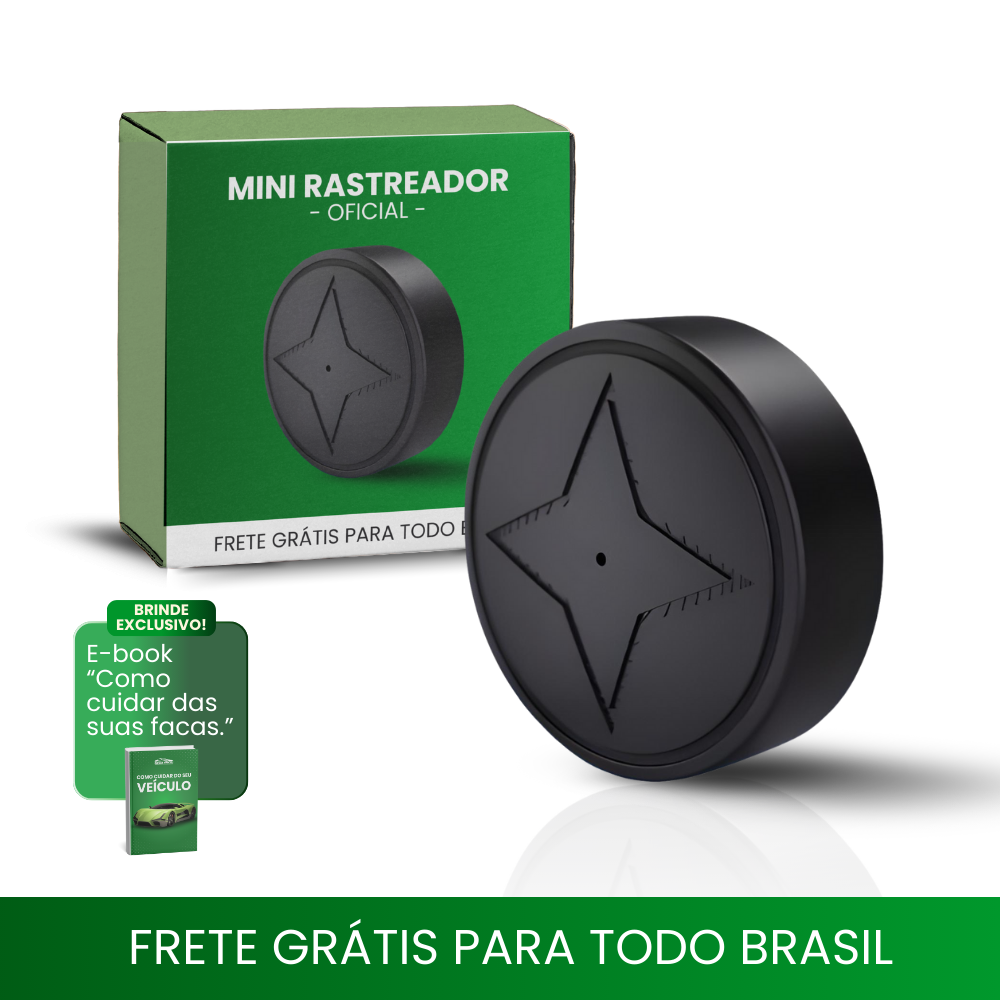 [OFERTA LIMITADA] Mini Rastreador Profissional Magnético - Frete Grátis + Brinde