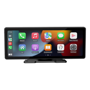 BQCC-Rádio automotivo multimídia universal, reprodutor de vídeo WiFi, tela Carplay sem fio para Apple ou Android, 10,26 na tela