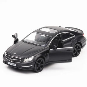 1/36 mercedes benz cls liga diecast modelo de carro de brinquedo puxar para trás veículos brinquedos para meninos crianças presentes para coleção infantil