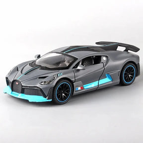 Modelo para Bugatti Metal Vehicle Racing Liga Modelo Carro Miniatura Diecast 1:32