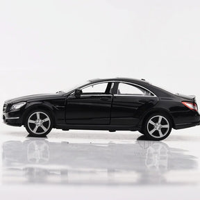 1/36 mercedes benz cls liga diecast modelo de carro de brinquedo puxar para trás veículos brinquedos para meninos crianças presentes para coleção infantil