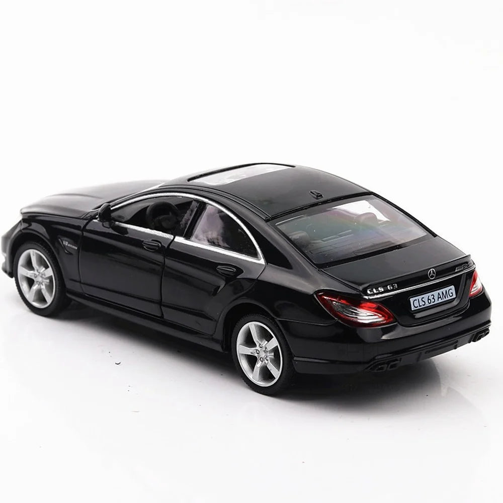 1/36 mercedes benz cls liga diecast modelo de carro de brinquedo puxar para trás veículos brinquedos para meninos crianças presentes para coleção infantil