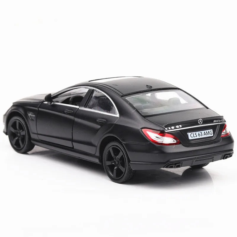 1/36 mercedes benz cls liga diecast modelo de carro de brinquedo puxar para trás veículos brinquedos para meninos crianças presentes para coleção infantil