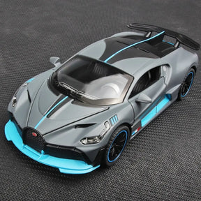 Modelo para Bugatti Metal Vehicle Racing Liga Modelo Carro Miniatura Diecast 1:32