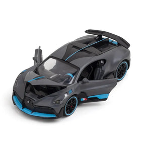 Modelo para Bugatti Metal Vehicle Racing Liga Modelo Carro Miniatura Diecast 1:32